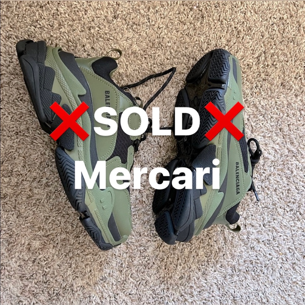 Balenciaga triple s ❌SOLD❌ on Mercari